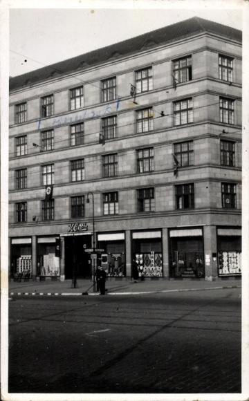 foto Ak Berlin Prenzlauer Berg, Prenzlauer Allee 181 IV, winkel, etalage