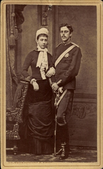 CdV Gustav von Schweden, Viktoria von Baden