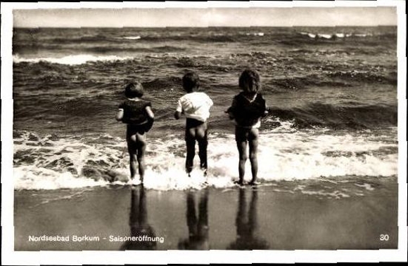 10 old PCs Insel Borkum, various views