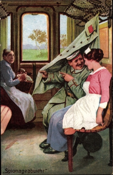 Artist PC Counterintelligence, Soldier, Nurse, Railway Compartment, Always Professional