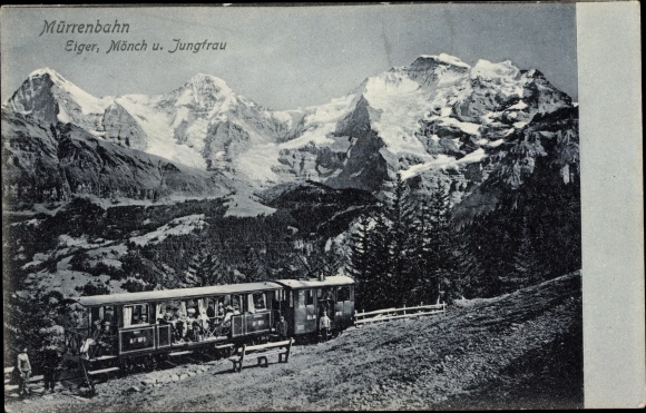 PC Lauterbrunnen Kanton Bern, Eiger, Mönch, Jungfrau, Mürrenbahn