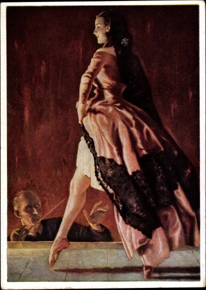 Artist PC Engelhard, Julius, lace dance, conductor, HDK 179