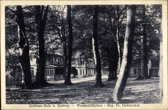 PC Eystrup Drübber Holz Lower Saxony, Waldschlößchen, owner Ms. Hellwinkel