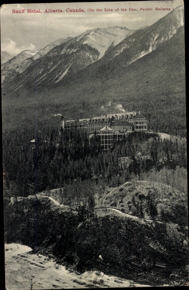 KP Alberta Kanada, Banff Hotel