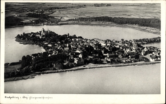PC Ratzeburg in the Duchy of Lauenburg, aerial photograph