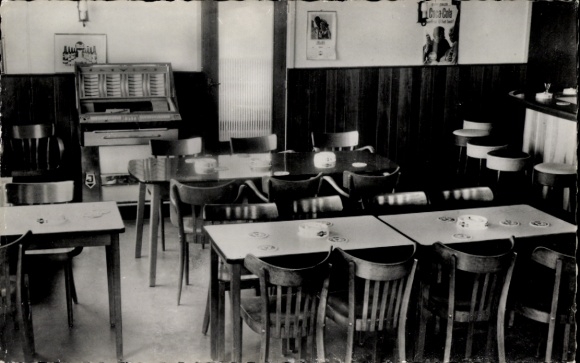 Postcard Putten Gelderland, Café Trefpunt, Garderenseweg 62