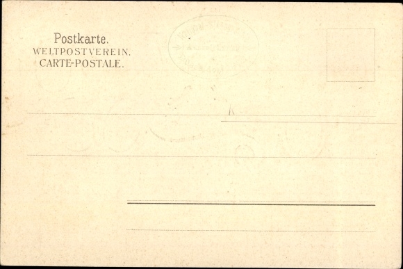 Postcard the masters of German shorthand, stenography?