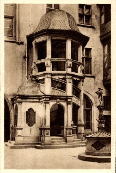 Papeteria pocztowa KP Frankfurt nad Menem, Römerhöfchen, WHW Das schöne Niemcy No. 35