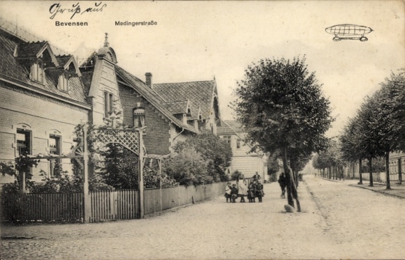 Ak Bad Bevensen in Niedersachsen, Medingerstraße