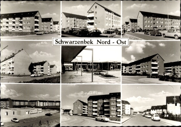 Ak Schwarzenbek in Lauenburg, gedetailleerde weergaven, nederzetting