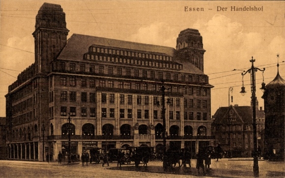 Postcard Bredeney Essen in the Ruhr area, Der Handelshof