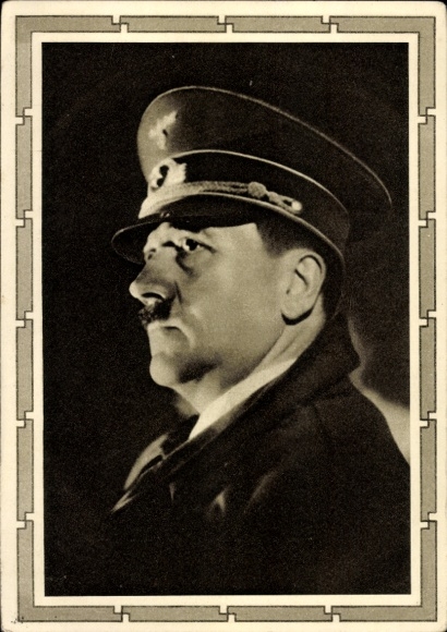 Postwaardestuk Ak Führer en Rijkskanselier Adolf Hitler, portret