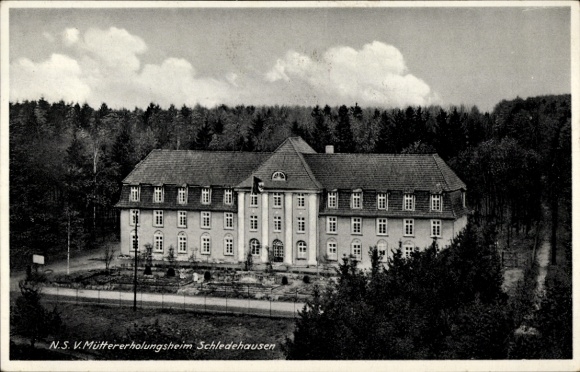 Ak Schledehausen Bissendorf in Niedersachsen, N.S.V. Müttererholungsheim