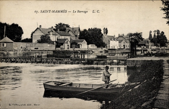 KP Saint Mammès Seine et Marne, Zapora