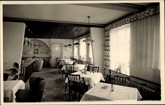 Ak Oeversee in Schleswig Holstein, Hotelgaststätte Historischer Krug