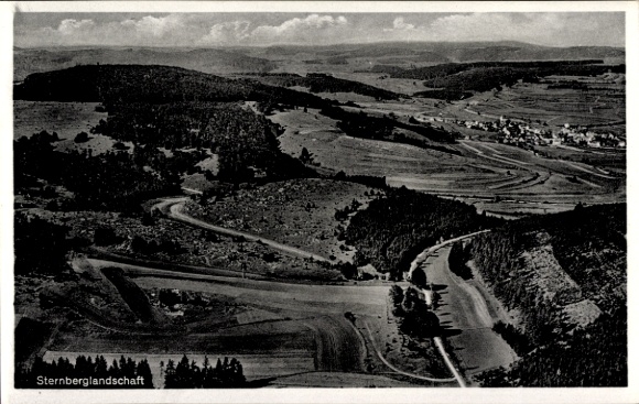 Ak Gomadingen in Württemberg, Sternberg, Fliegeraufnahme