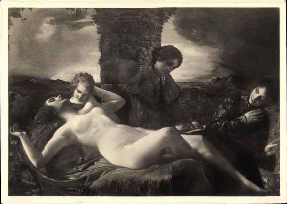 Artist PC Schuster Woldan, Raffael, The Life, HDK 320, Female Nude