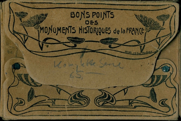 96 old PCs with description and cover, monuments in France