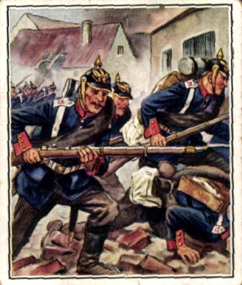 Collective picture The Imperial Army and its tradition 180 Old Army, Inf. Rgt. Bremen 1st Hanseat. 75, 1870