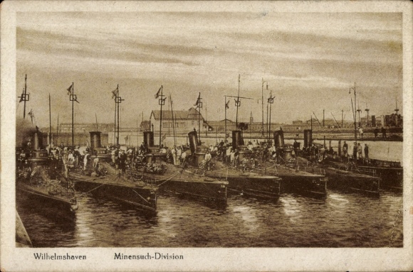 Wilhelmshaven Naval Base on the North Sea, Minesweeping Division