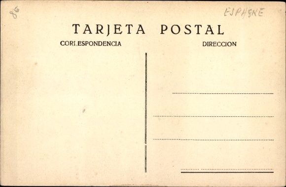 Postcard Santander Cantabria Spain, State of Velarde