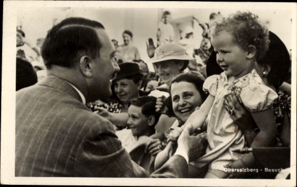 Postcard Obersalzberg Berchtesgaden, Führer and Reich Chancellor Adolf Hitler