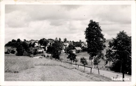 Photo Postcard Teuschnitz in the Franconian Forest, general view