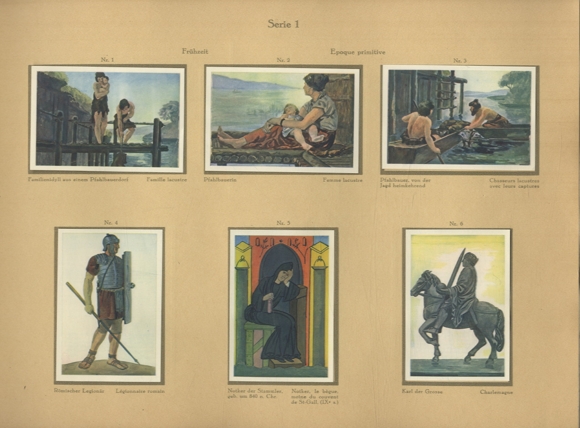 Villiger album Swiss folk life and history Collection picture album Villiger &amp; SÃ¶hne, Zigarrenfabr