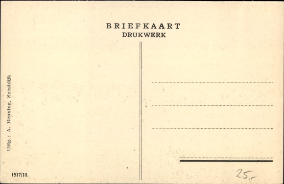 Postcard Den Dolder Utrecht Netherlands, Train Station
