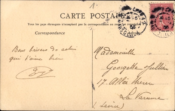 Song CPA Elle n'Etait pas Jolie, Musique de Christine