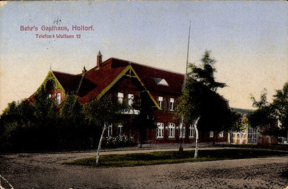 PC Holtorf Colnrade in Lower Saxony, Behr's Gasthaus