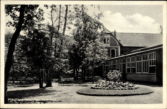 Ak Dobrock Wingst im Kreis Cuxhaven, Waldschlösschen, Inh. G. Möller Söhne