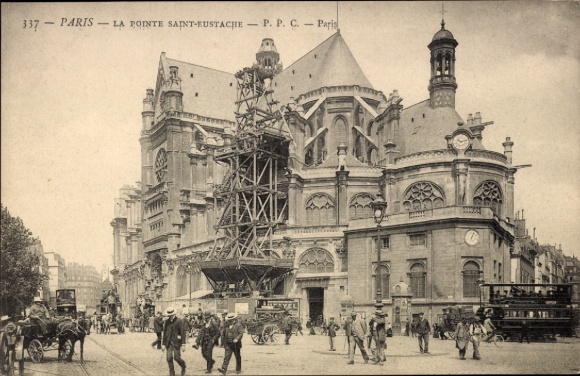 CPA Paris Ier, Eglise Saint Eustache