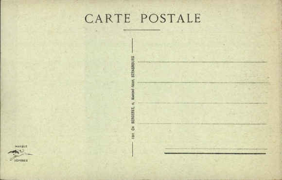 PC Strasbourg Straßburg Alsace Bas Rhin, 14 July 1919, Chant de la Marsellaise, Place Kleber
