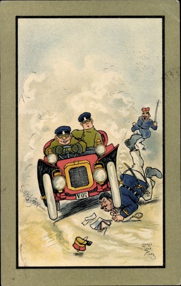 Artist PC Lane Vicary, Charles, car drives over a police officer