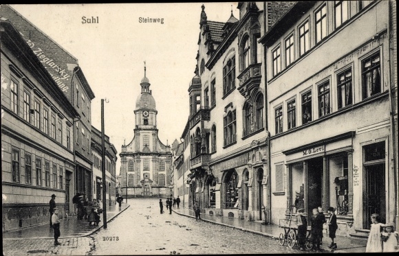 PC Suhl in Thuringia, Steinweg, shop