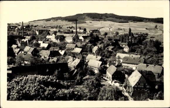 Ak Obercunnersdorf Kottmar in der Oberlausitz, Landschaftsaufnahme, viele Häuser, grüne Wiesen...