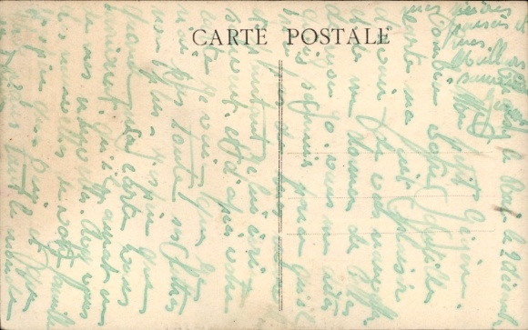 Postcard Audierne Finistère, port