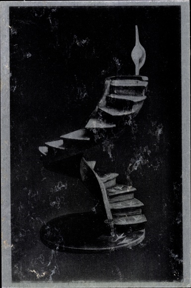 Künstler Ak Paalen, Wolfgang, A l'echelle du desir, La Carte Surrealiste No. 19