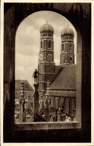 KP Monachium, Frauenkirche, WHW Piękne Niemcy nr 21