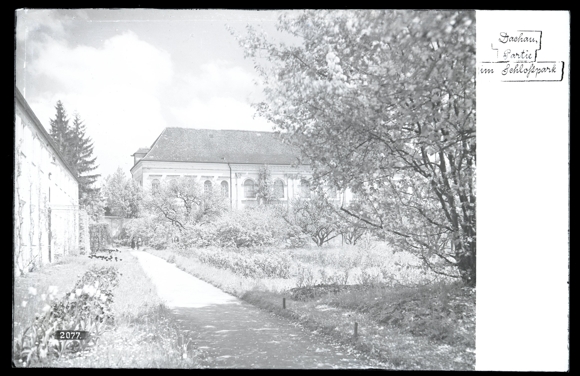 4 Glas Negative Dachau in Oberbayern, Rathaus, Detailansichten