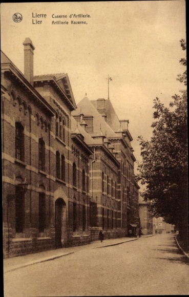 CPA Lierre Flandre Anvers, Caserne d'Artillerie