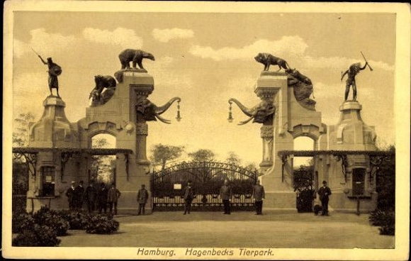10 alte Ansichtskarten Hamburg, diverse Ansichten