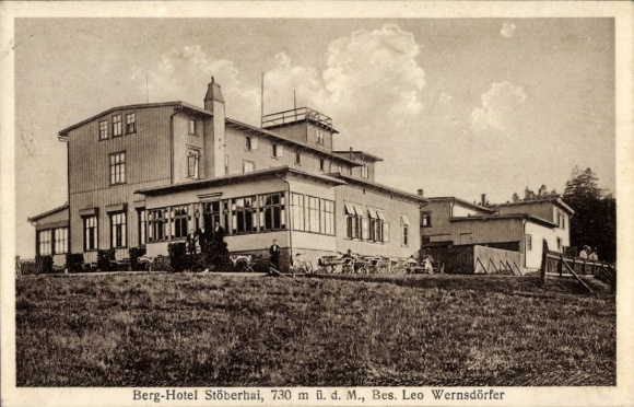 KP Wieda Walkenried w Harzu, Stöberhai, hotel górski 730 m n.p.m. D. M., Właściciel Leo Wernsdörfer