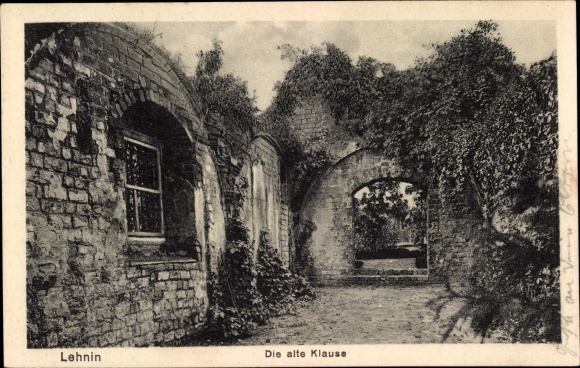 PC Lehnin monastery in Brandenburg, the old hermitage, ruins