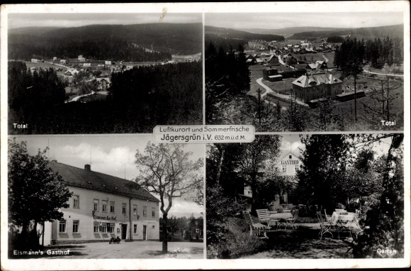 PC Jägersgrün Muldenhammer in the Vogtland, Eismann&#39;s Gasthof, total view
