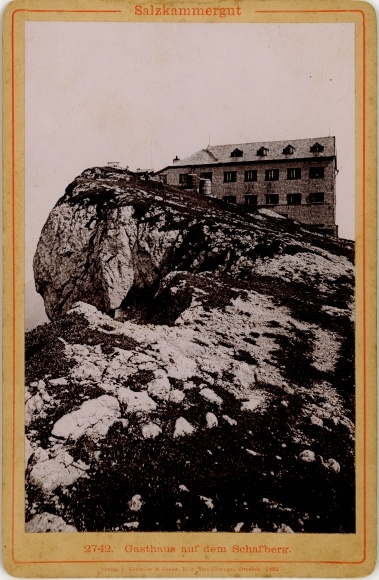 Photo Schafberg in the Salzkammergut in Salzburg, inn on the Schafberg