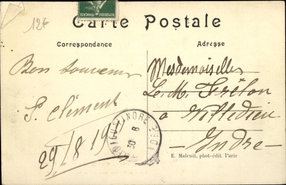 Postcard Charenton Saint Maurice Val de Marne, La Peche au bord du Canal