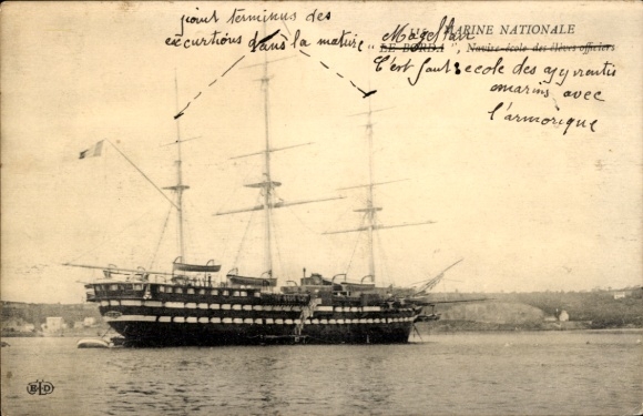 KP Brest Finistère, statek, Marynarka Wojenna Francji, Marynarka Wojenna, żaglowiec, Brest