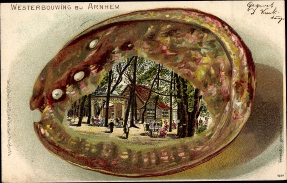 Shell Chromo-Litho Arnhem Gelderland Netherlands, Westerbouwing
